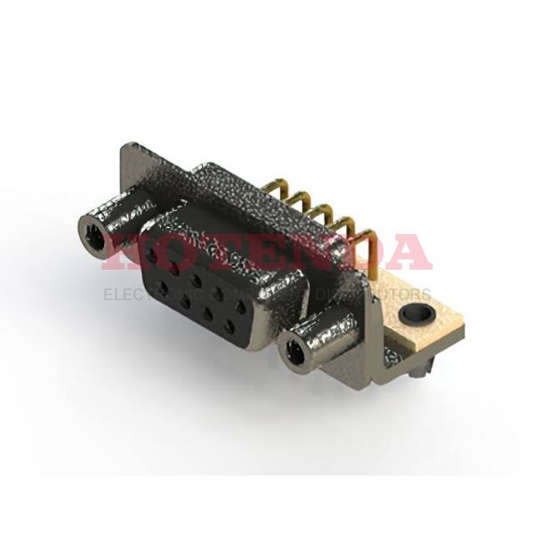 622-M09-360-BT5 - 622M SERIES RIGHT ANGLE D-SUB PL