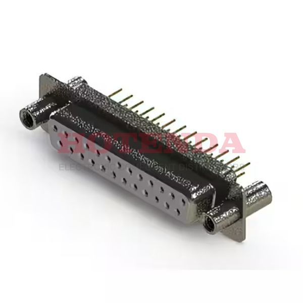 628-M25-321-WT4 - 628M SERIES VERTICAL D-SUB RECEP