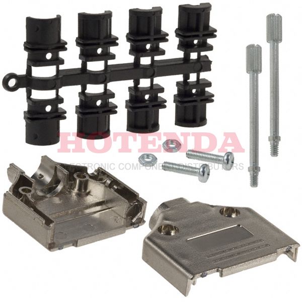 970-015-020-121 - CONN BACKSHELL 15POS 180DEG SHLD