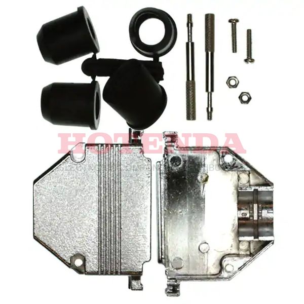 979-050-030-121 - CONN BACKSHELL 50POS 180DEG SHLD