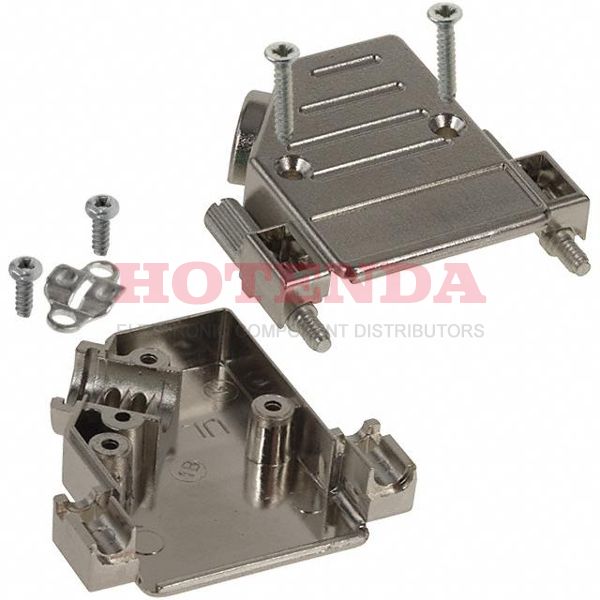 974-015-020-121 - BACKSHELL DB15 METAL PLAST 40DEG