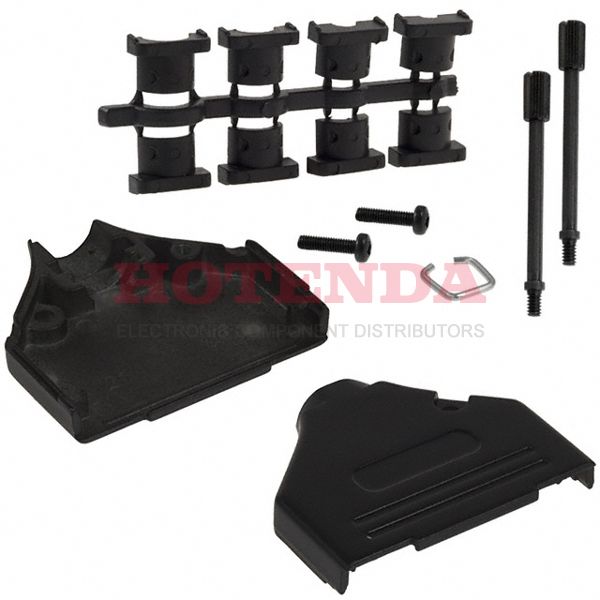 970-025-040-011 - CONN BACKSHELL 25POS 180DEG SHLD