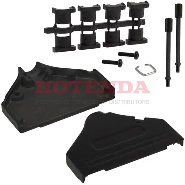 970-037-040-011 - CONN BACKSHELL 37POS 180DEG SHLD