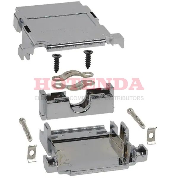 983-025-020-121 - CONN BACKSHELL 25POS 180DEG SHLD