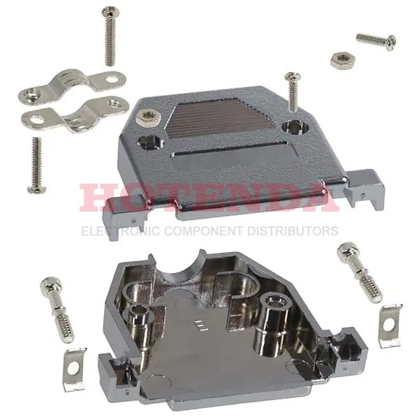 977-025-020-121 - CONN BACKSHELL 25POS 180DEG SHLD