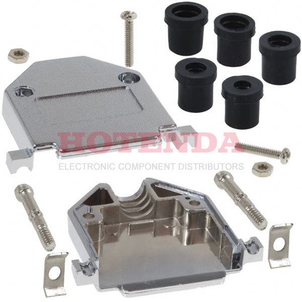 979-025-020-121 - CONN BACKSHELL 25POS 180DEG SHLD