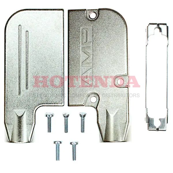 745653-5 - CONN BACKSHELL 25POS 90DEG SHLD
