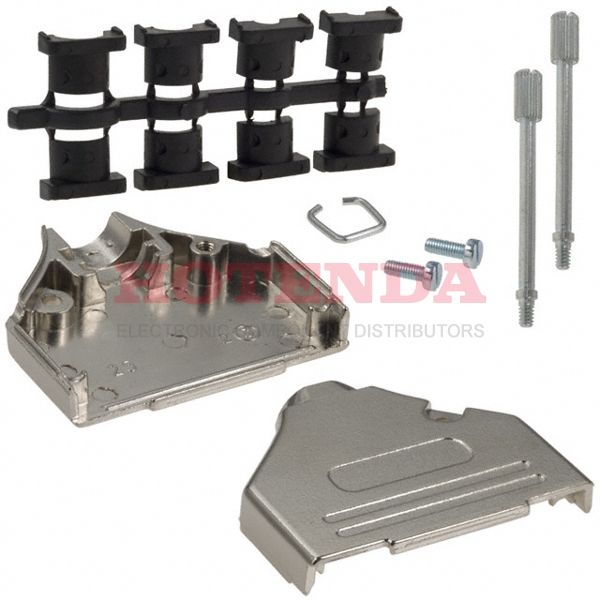 970-025-030-121 - CONN BACKSHELL 25POS 180DEG SHLD