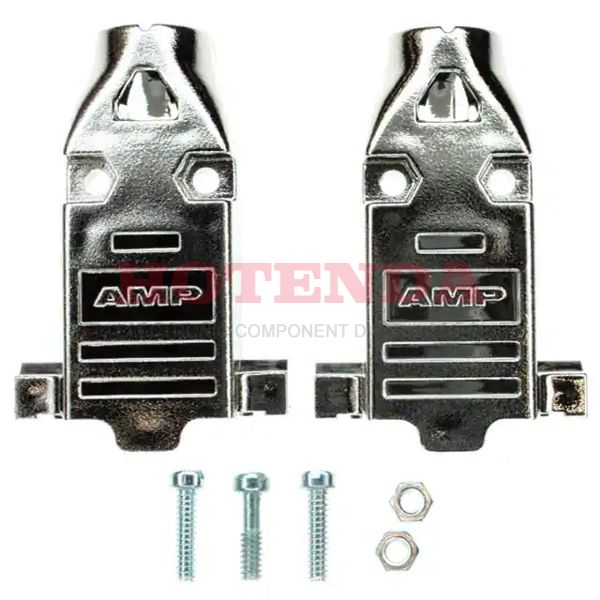 5745854-3 - CONN BACKSHELL 9POS 180DEG SHLD