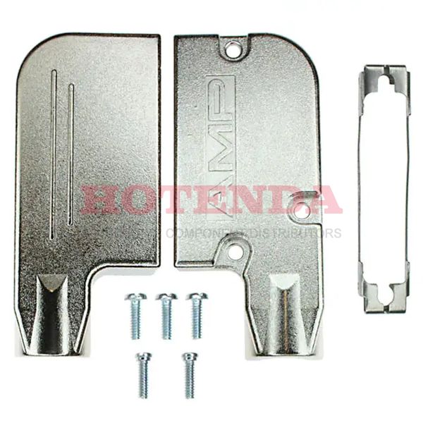 745653-4 - D-Sub Backshells STRN RELIEF KIT 25P DIECAST