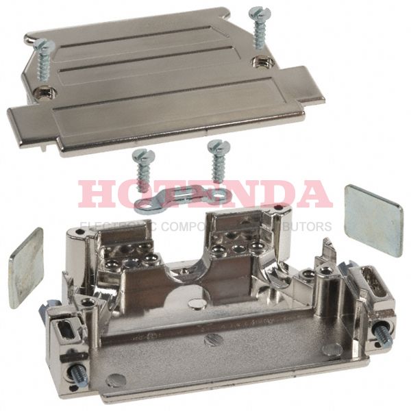 975-037-020-121 - CONN BACKSHELL 37P 45/180DEG SHD