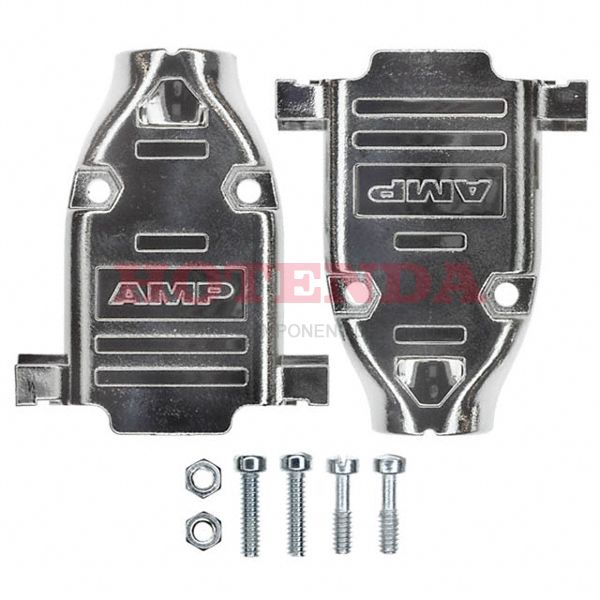 747099-7 - CONN BACKSHELL 15POS 180DEG SHLD