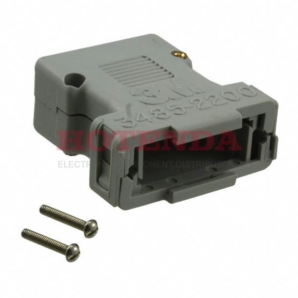 3485-2200R - D-Sub Backshells 15POS,RND CABLE TYPE D-SUB JUNCT SHEL