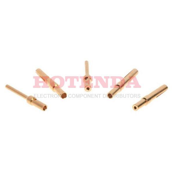 61030000112 - D-Sub Contacts DSUB CONT TURND PL1 MALE AWG22-18