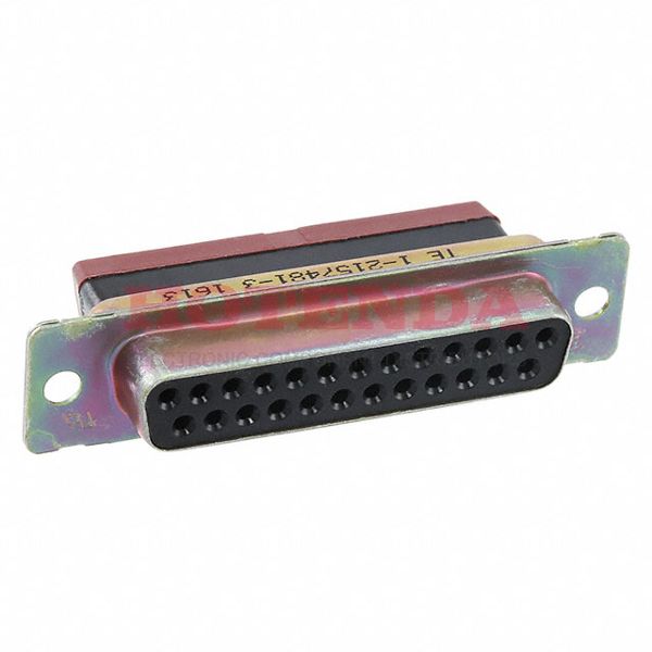 1-2157481-3 - TE CONNECTIVITY 1-2157481-3 D Sub Connector Housing, Amplimite 109 Series, D Sub, DB, Receptacle, 25 Ways, Steel Body