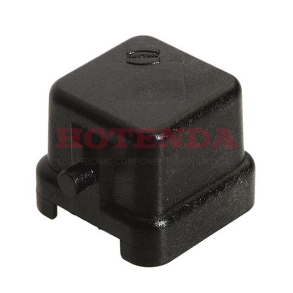 09200035409 - Heavy Duty Power Connectors PROTECTION COVER BLK HAN 3A 1 LEVER LCK