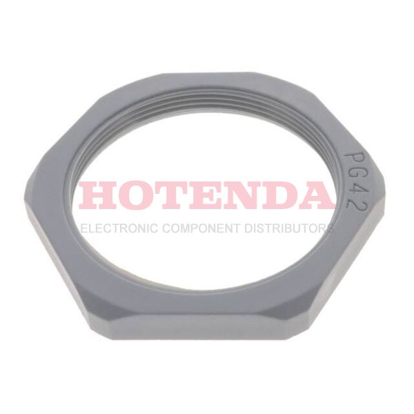 0936000493 - NYL LOCKNUT PG42 GY RAL7001