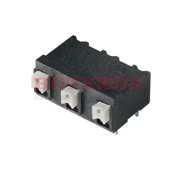 1874980000 - 0.295 7.50mm Black Tape &amp; Reel (TR) Liquid Crystal Polymer (LCP), Glass Filled Through Hole Horizontal with Board Screwless - Push Button Clamp 1 Levels 16-24 AWG Omnimate LSF-SMT