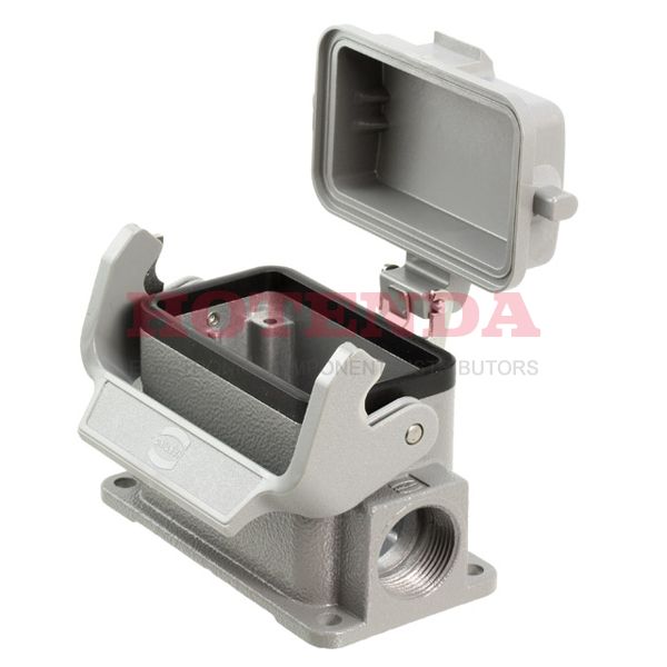 09300101256 - 09300101256 datasheet pdf and Heavy Duty Connectors - Housings, Hoods, Bases product details from HARTING stock available on our website