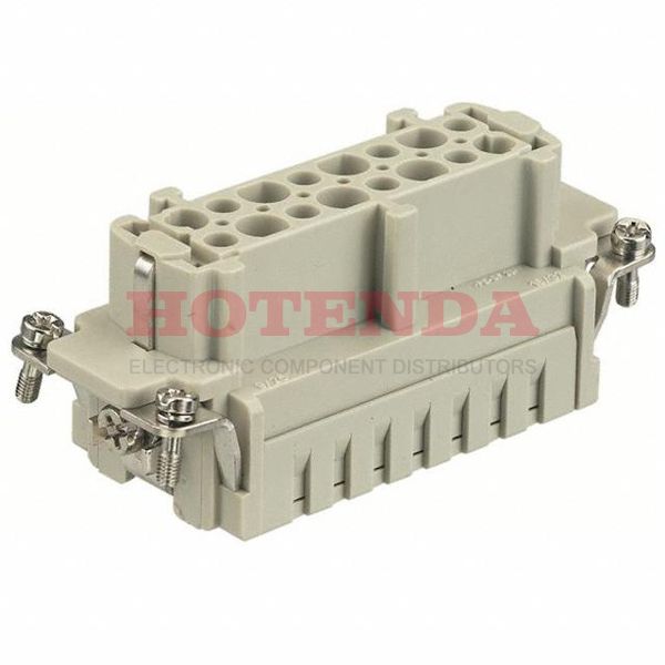 09330162716 - Connector;Power;Heavy Duty;HAN ES 16B FEMALE CAGE-CLAMP TERM