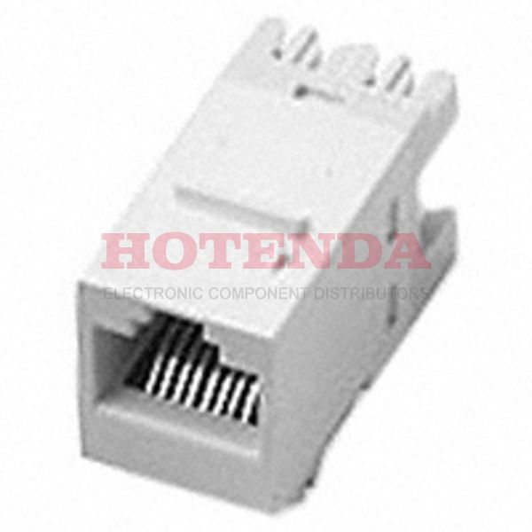 1375189-1 - Modular Connectors / Ethernet Connectors 8P RJ45 REAR ENTRY SHIELDED