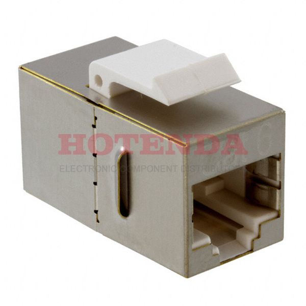 1653155 - Modular Connectors / Ethernet Connectors VS-08BU-RJ45-6MOD/BU RJ45 SKT-SKT INSERT