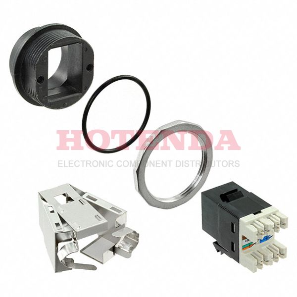 1479564-2 - Modular Connectors / Ethernet Connectors KIT ETHER-SEAL SHLD CAT5E FRT