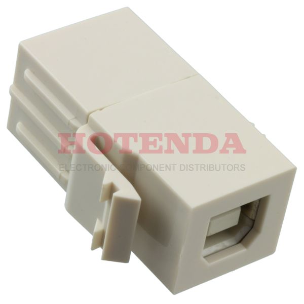 1933661-1 - Modular Connectors / Ethernet Connectors USB COUPLER BA SL STYLE ALMOND