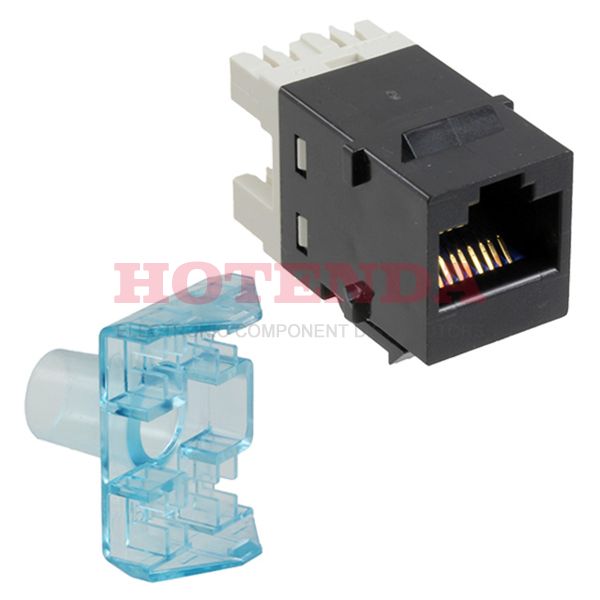 1499632-2 - Modular Connectors / Ethernet Connectors ASSY CAT5E UTP KLSERIES BLACK