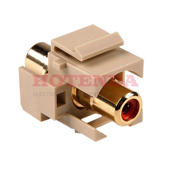 RCAINSERTR-I - INSERT RCA JACK COUPLER