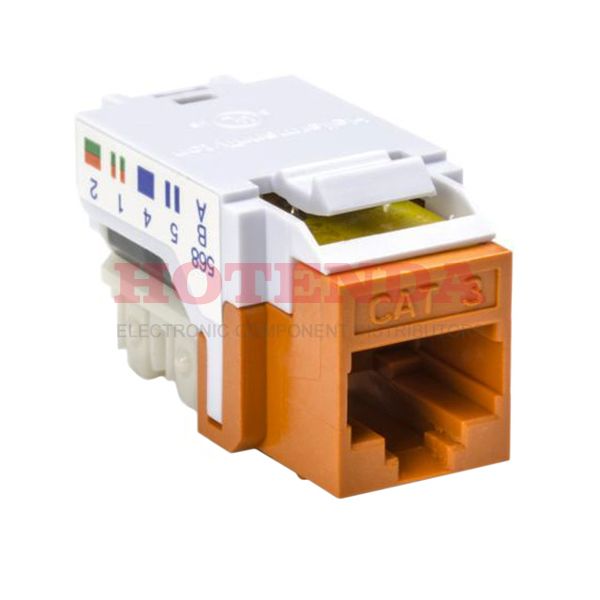 RJ45FC3-ORN - INSERT RJ45 JACK TO IDC CONN