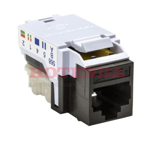 RJ45FC5E-BRN - INSERT RJ45 JACK TO IDC CONN