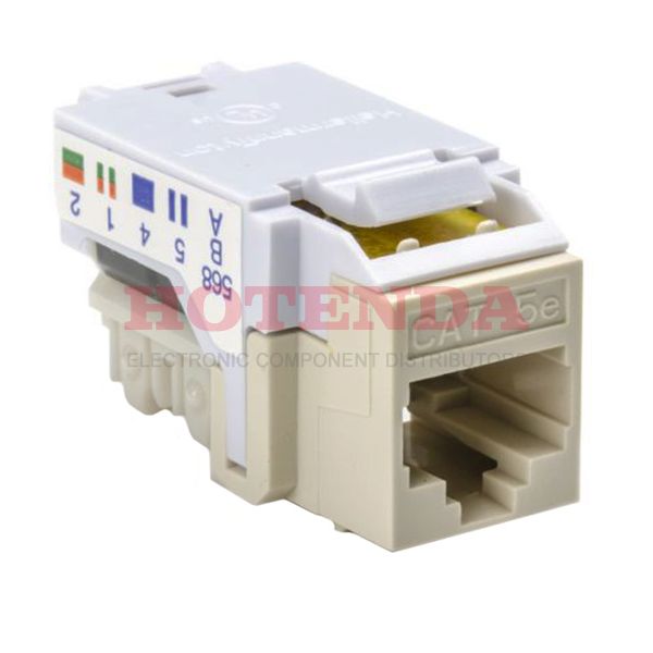 RJ45FC5E-FW - INSERT RJ45 JACK TO IDC CONN