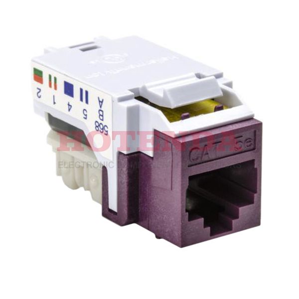RJ45FC5E-VIO - INSERT RJ45 JACK TO IDC CONN