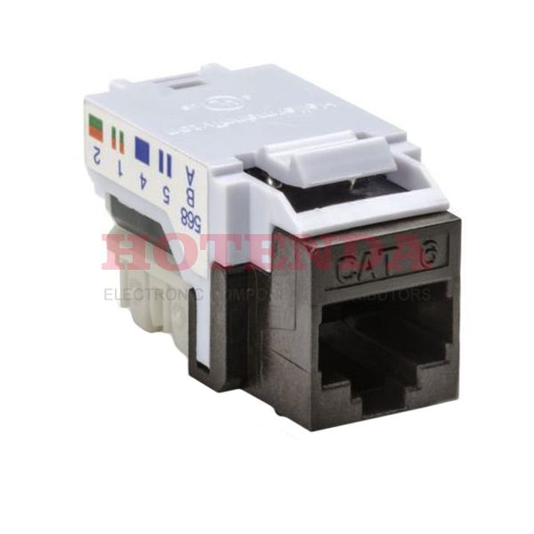 RJ45FC6-BRN - INSERT RJ45 JACK TO IDC CONN