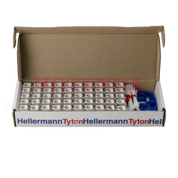 RJ45FC6B-W - INSERT RJ45 JACK TO IDC 50/BX