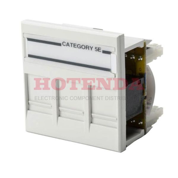 RJ45S3C5E-FW - INSERT RJ45 JACK TRIPLE TO IDC