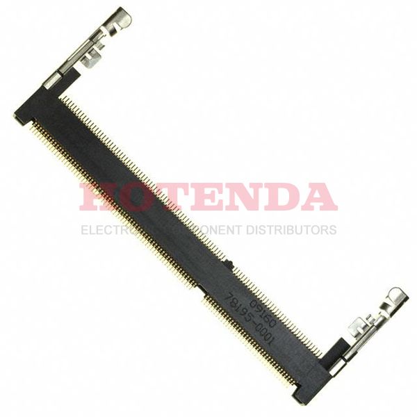 0781950001 - CONN SKT SODIMM 204POS SMD REV