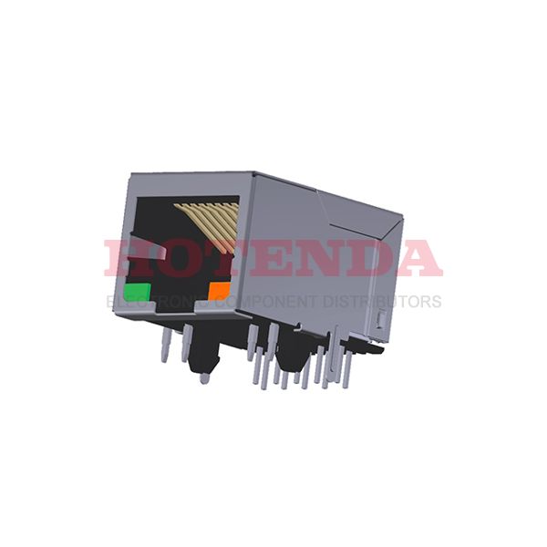 ARJM11B1-001-KK-EW2 - CONN MAGJACK 1PORT 100BASE-T PCB