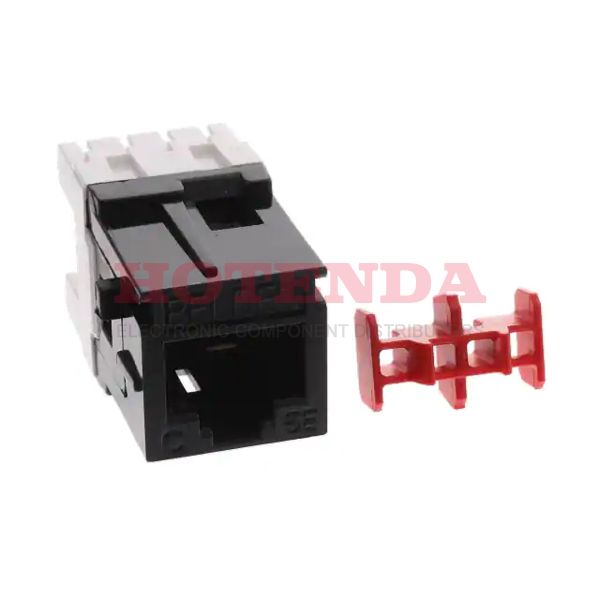 AX101047 - Jack Bulk Unshielded 8p8c (RJ45, Ethernet) 1 Port Straight IDC Panel Mount -10°C~60°C