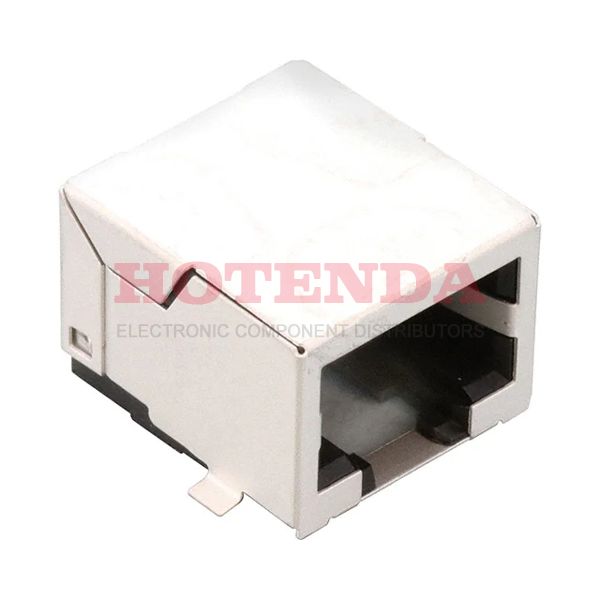 RJLSE4118101T - RJLSE Jack Tape &amp; Reel (TR) Shielded 8p8c (RJ45, Ethernet) 1 Port 90° Angle (Right) Solder Surface Mount -55°C~85°C