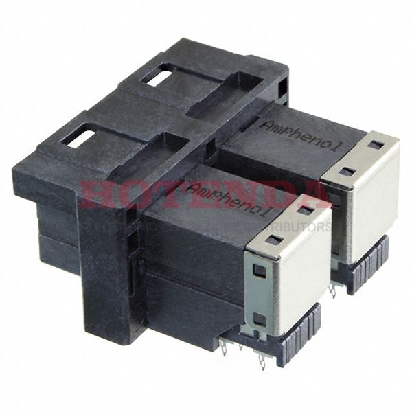 G40H12331HR - CONN MINI HD SAS RCPT 1X2 72P RA