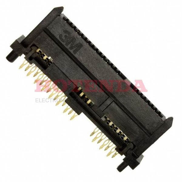 5622-2603-ML - CONN SATA RCPT 22P PRESSFIT PCB