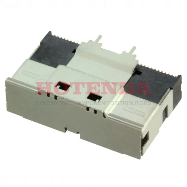 U10-B074-201T - CONN MINISAS RCTP SLDR SMD