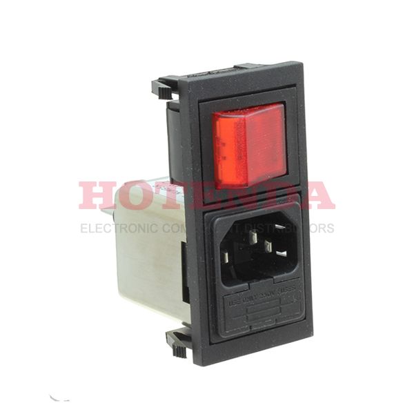 BZV01/A0620/11 - BULGIN BZV01/A0620/11 FILTER, INLET, IEC, 6A, DPST