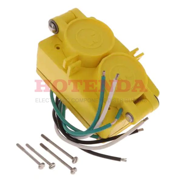 1301460131 - MOLEX / WOODHEAD 60W47DPLXCONNECTOR AC POWER, RECEPTACLE, 15 A, 125 V