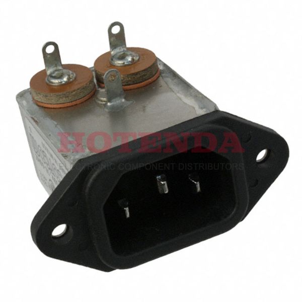 1-6609014-0 - PWR ENT RCPT IEC320-C14 PNL SLDR