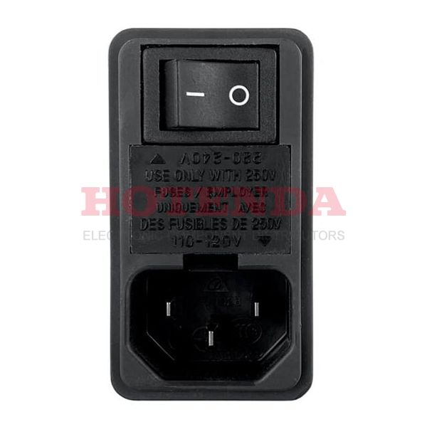 882-10/018 - PWR ENT MOD RCPT IEC320-C14 PNL