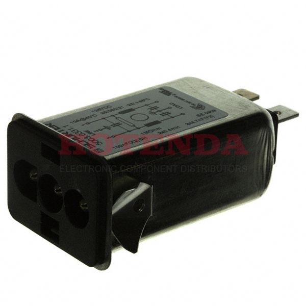 5003.0331.1 - PWR ENT RCPT 125VDC 10A PANEL QC