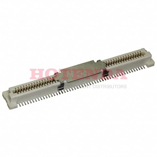 10144517-101802LF - Receptacle, Outer Shroud Contacts Tape &amp; Reel (TR) 2 Rows 0.031 0.80mm Surface Mount 100 Positions BergStak® Lite 0.80mm Gold